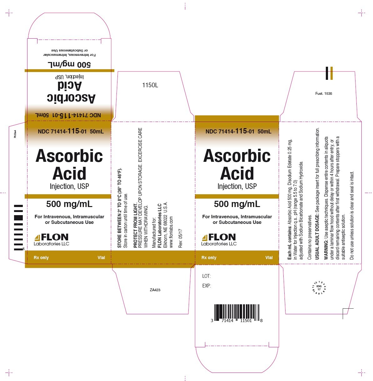 Ascorbic Acid Injection Fda Prescribing Information Side Effects And Uses